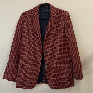 Boyfriend blazer - plaid